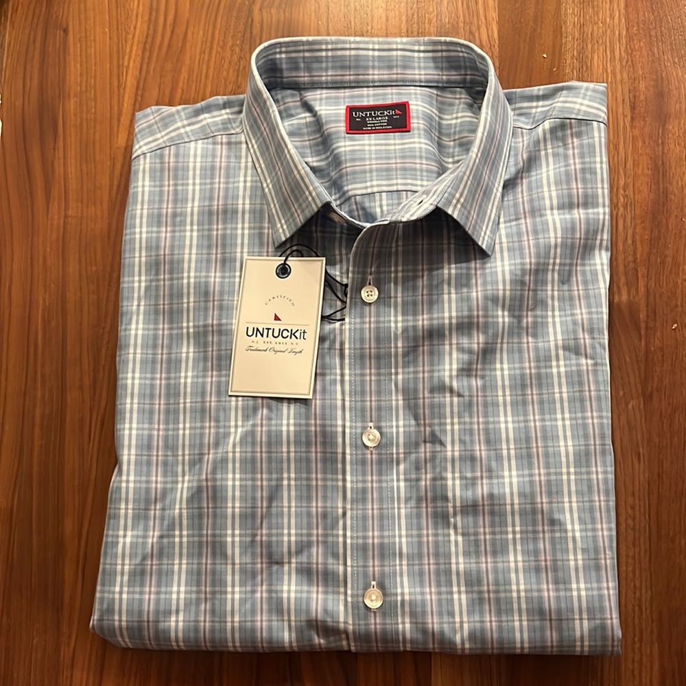 Untuckit XX-Large Mens Long Sleeve Shirt